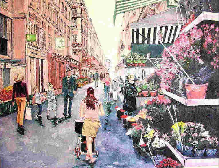 Rue Lévis-Paris - Georges Michel - Cliquer pour afficher en grand