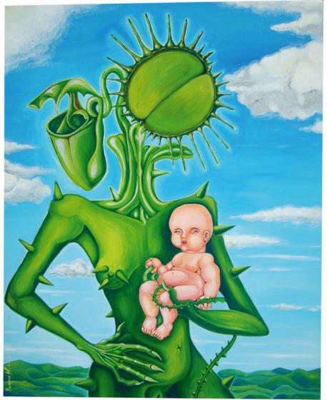 Monstre vert - Florence H