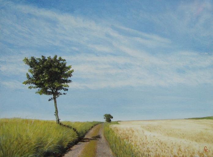 French Landscape - George Robertson - Cliquer pour afficher en grand