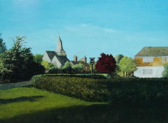 East Sussex village - George Robertson
