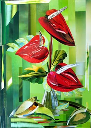 Anthuriums - Helene Donadieu
