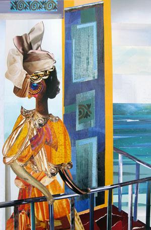 Doudou au balcon - Helene Donadieu