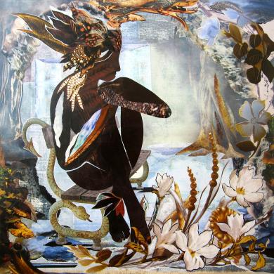 Eve au jardin - Helene Donadieu