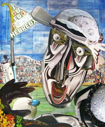 Golfeur Heureux - Helene Donadieu