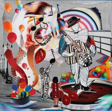 Le cri ...shouting for colours - Helene Donadieu