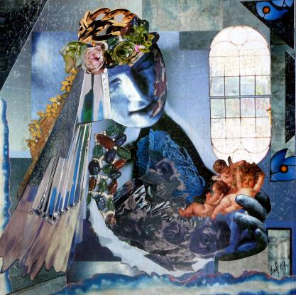 Madone aux anges - Helene Donadieu