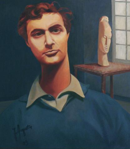 Modigliani dans son atelier - James Augustin