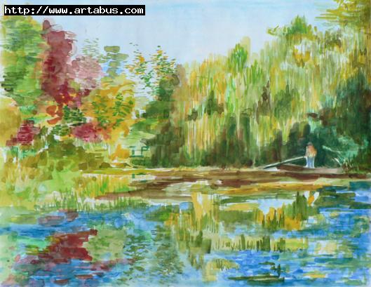 Giverny, le jardin - James Augustin
