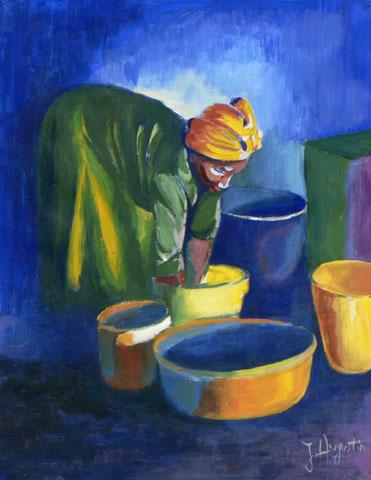 La lessive - James Augustin