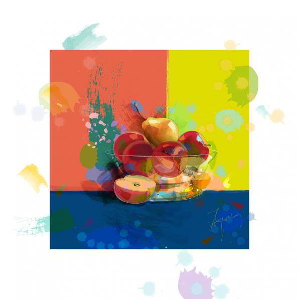 Pommes ! - James Augustin - Cliquer pour afficher en grand