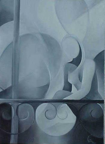 Courbes noires et blanches - Bruno Feitussi