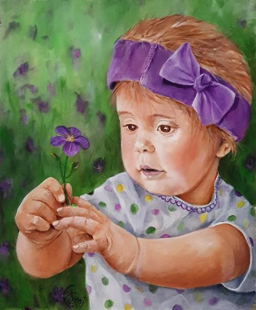 La fleur de violette - Bruno Feitussi