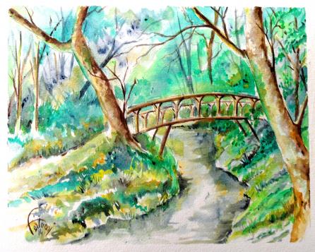 Le pont de bois - Bruno Feitussi