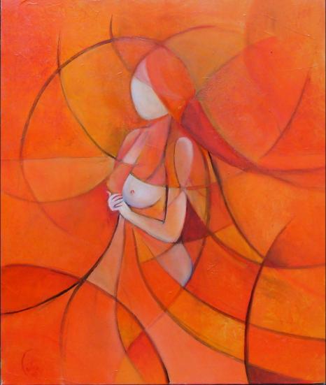 Nu rouge 2 - Bruno Feitussi