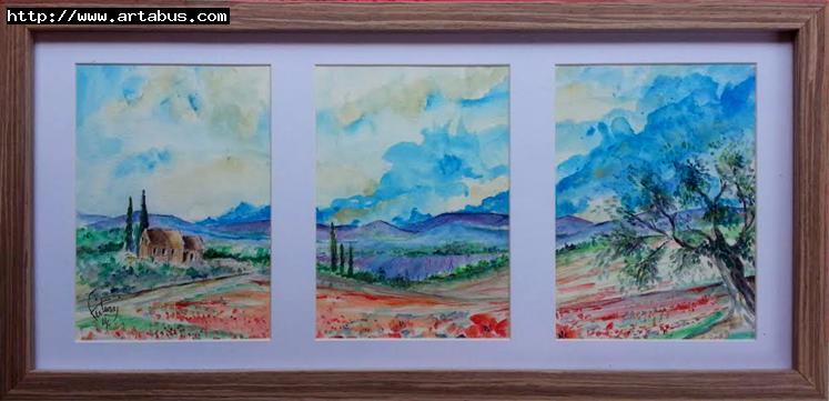 Triptique - Bruno Feitussi - Click to enlarge