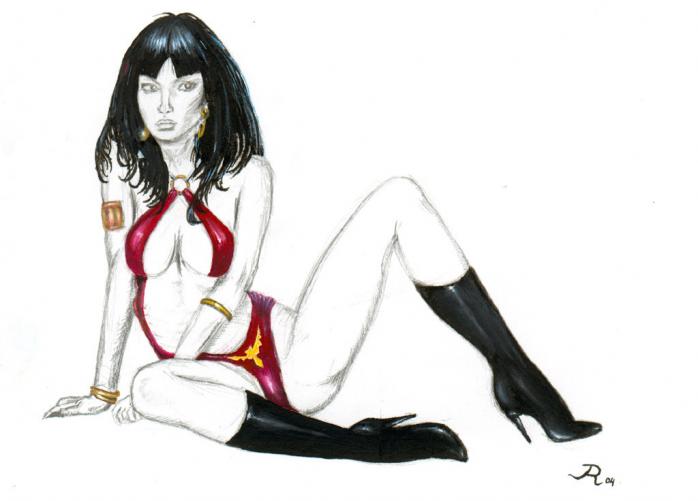 Vampirella - Polo Rauzet - Cliquer pour afficher en grand