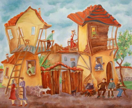 Romeo and Juliet at village - Monica Voykova
