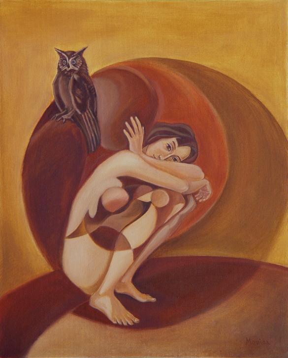 The bird of Minerva - Monica Voykova - Click to enlarge