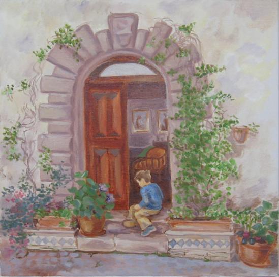 The door - Monica Voykova