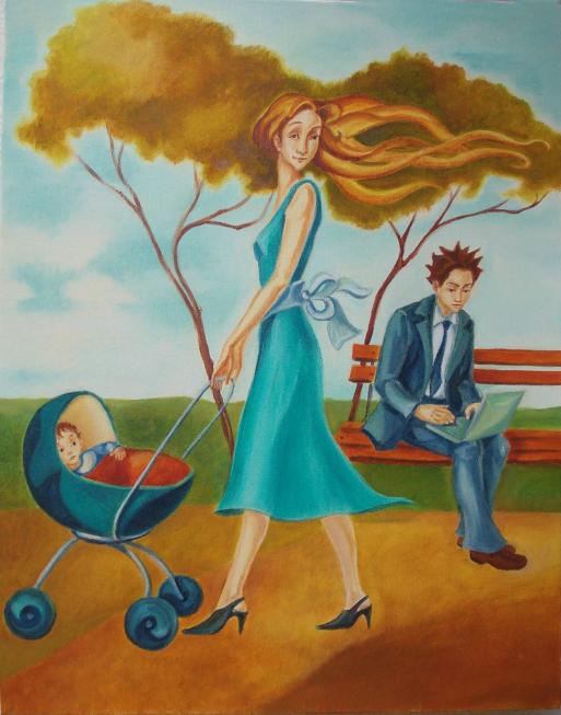 In the park - Monica Voykova