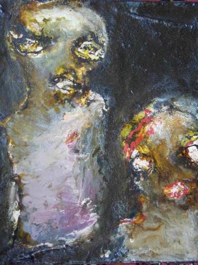 deux personnage - René Strubel