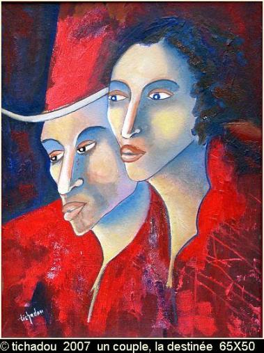 un couple, la destinée - Pierre Tichadou