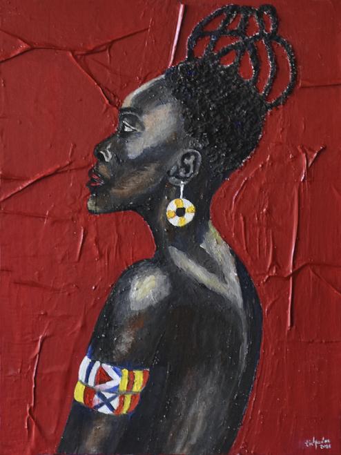 femme africaine - Pierre Tichadou