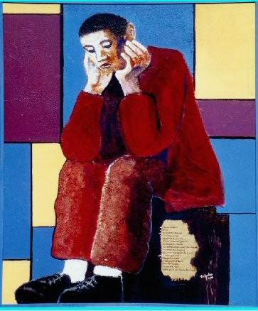 L'homme qui pense - Pierre Tichadou