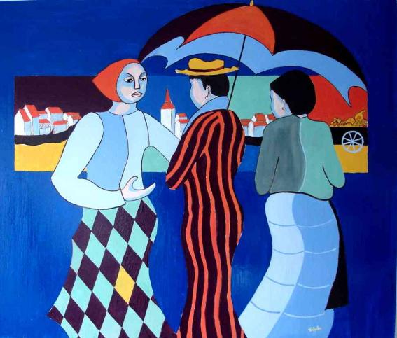 Jour de marché - Pierre Tichadou