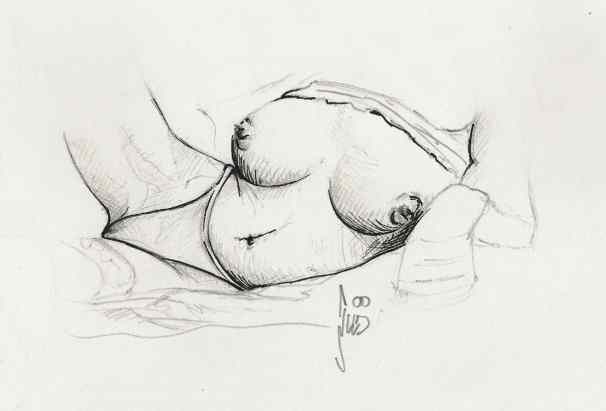 Buste de femme - GusillustrA - Click to enlarge