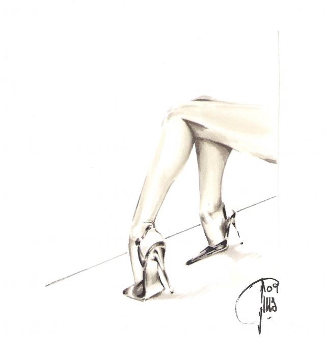 Nouvelle étude de pieds - GusillustrA - Cliquer pour afficher en grand
