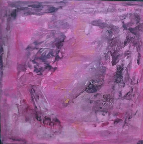 Abstrait rose 2 - Virginie Duval