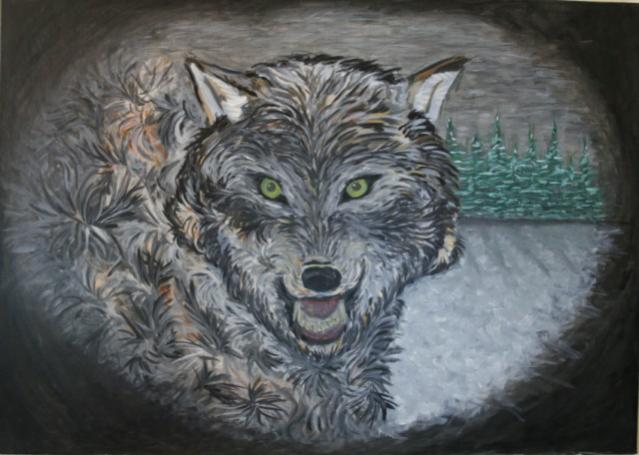 Le loup - Fabien Richard - Cliquer pour afficher en grand