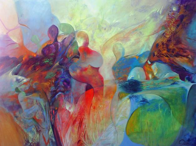 Vayage imaginaire - Mansouri Idrissi Sidi Mohammed - Click to enlarge