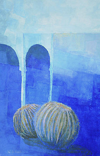 Blue Cactus - Izabelle Dafali