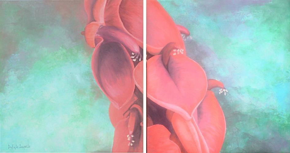 Ceibo (diptyque) - Izabelle Dafali - Cliquer pour afficher en grand