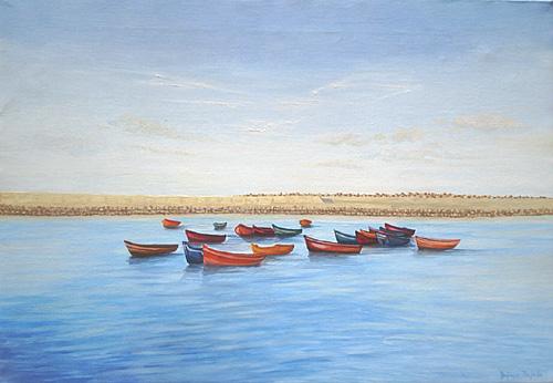 Sieste sous le ciel d'El Jadida - Izabelle Dafali