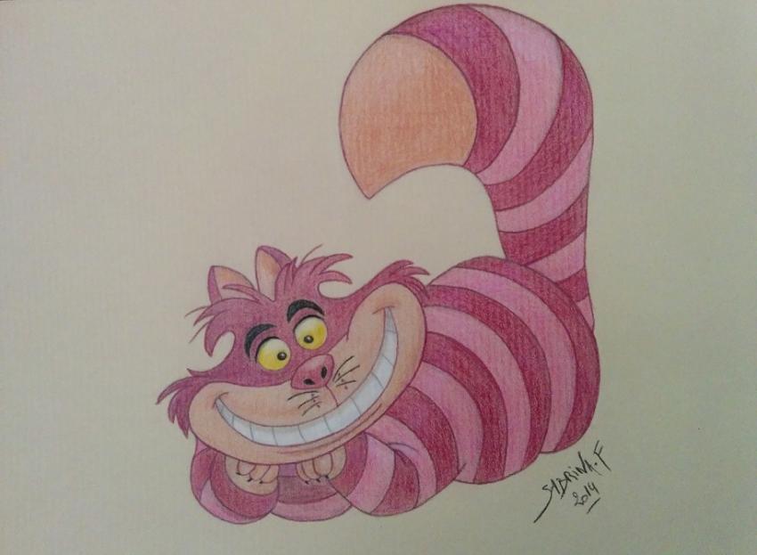 Chat de Cheshire - Sabrina Fourez - Cliquer pour afficher en grand