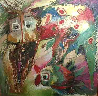 Fish and lion - Iva Russinova